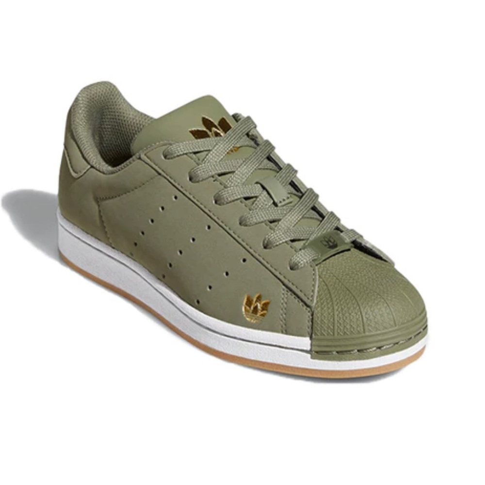 Adidas Originals Superstar Pure Sneakers Olive Green - SZ 5.5 Mens - NWOT